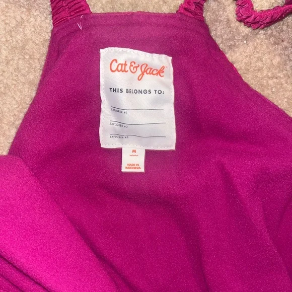 Cat & Jack Girls Snow Bibs - Picture 4 of 9